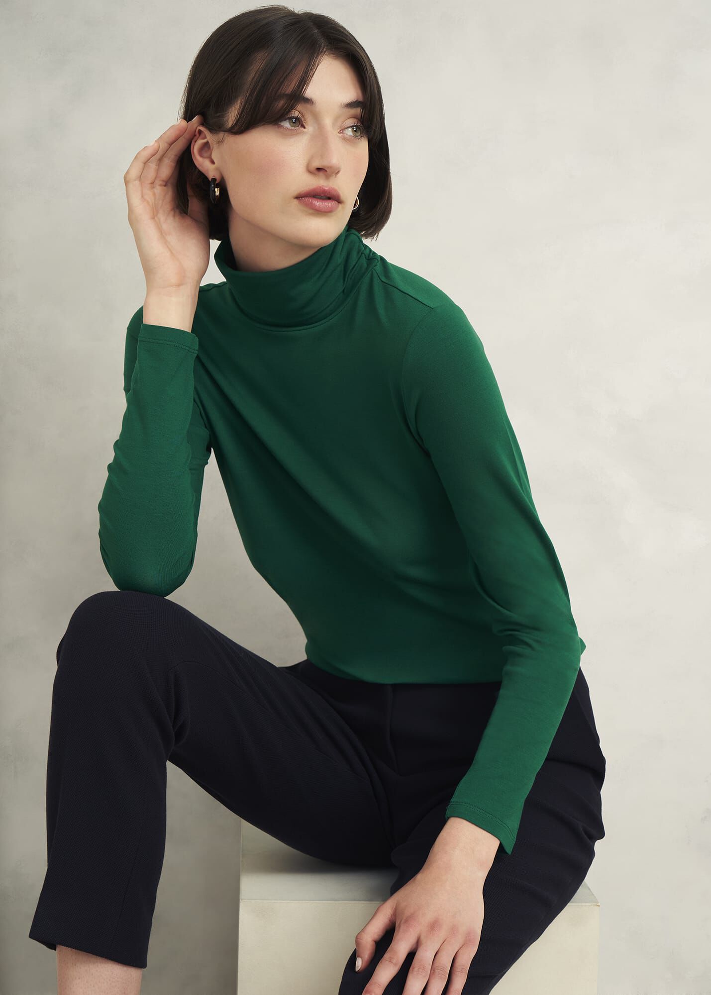 Mischa Roll Neck Top