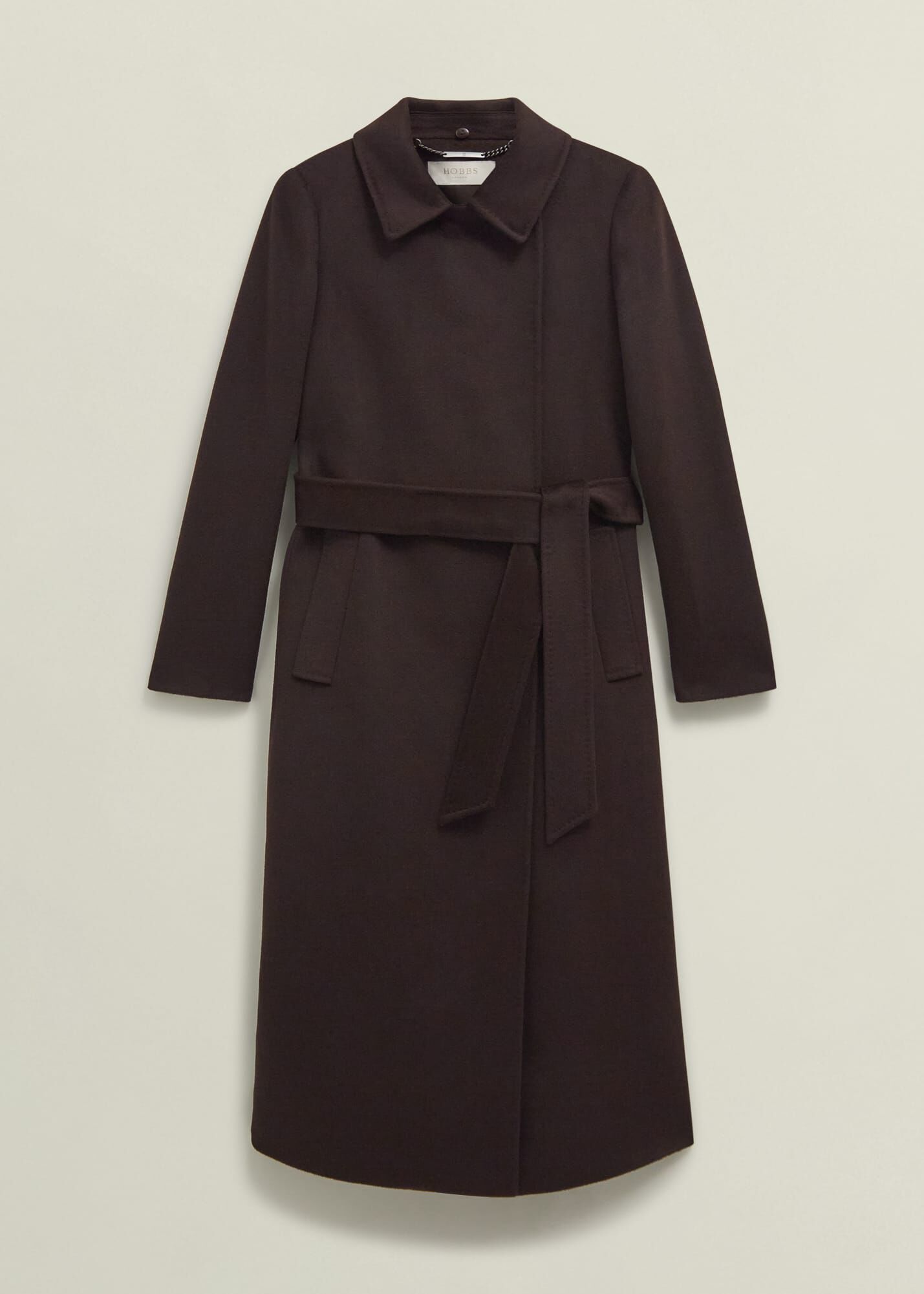 Livia Wool Coat With Faux Fur