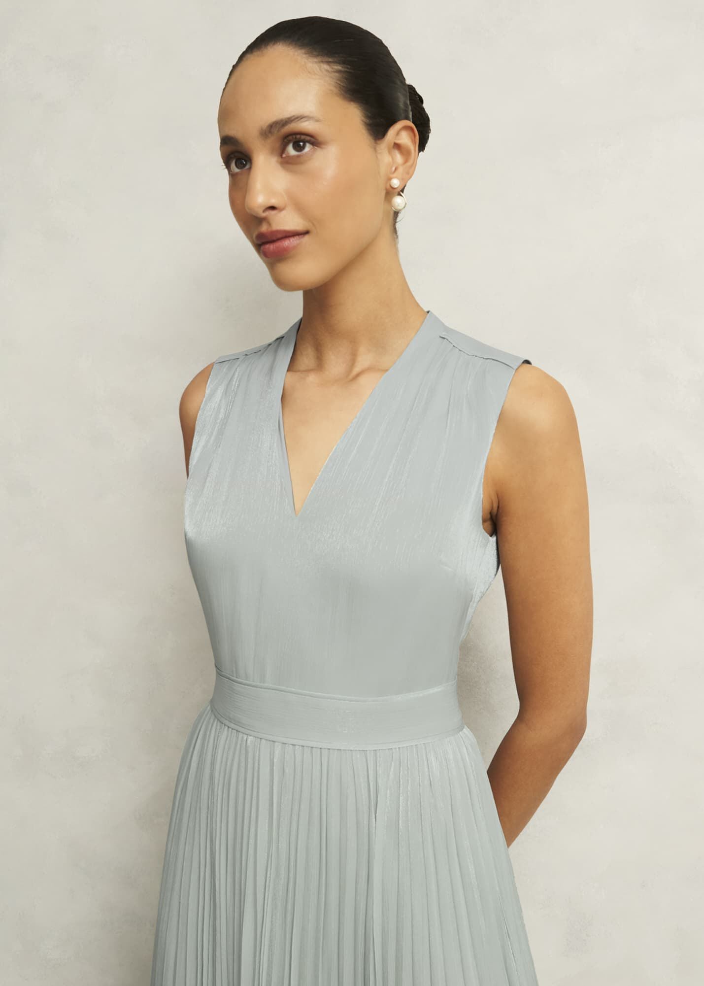 Alexandra Pleated Dress