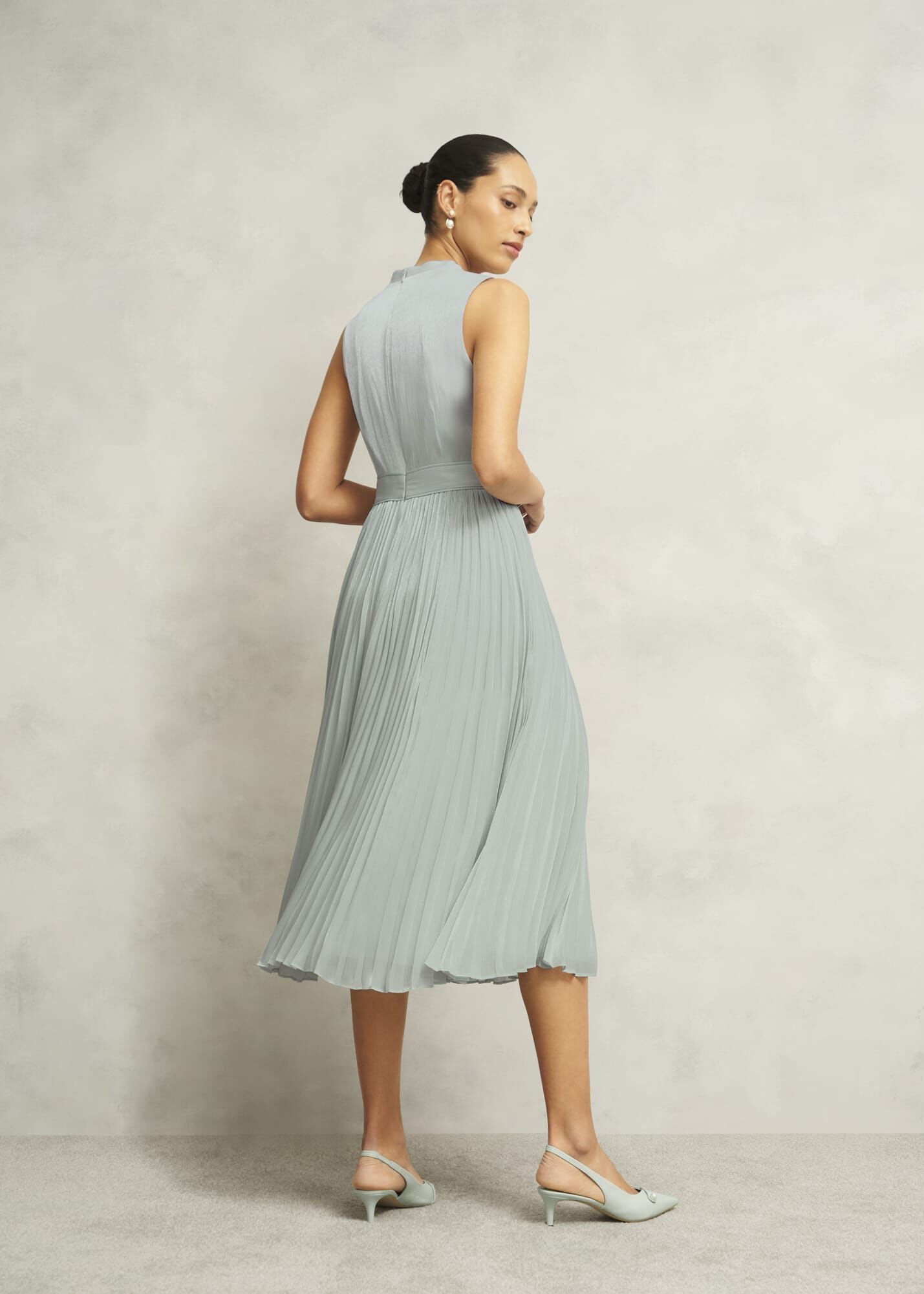 Alexandra Pleated Dress