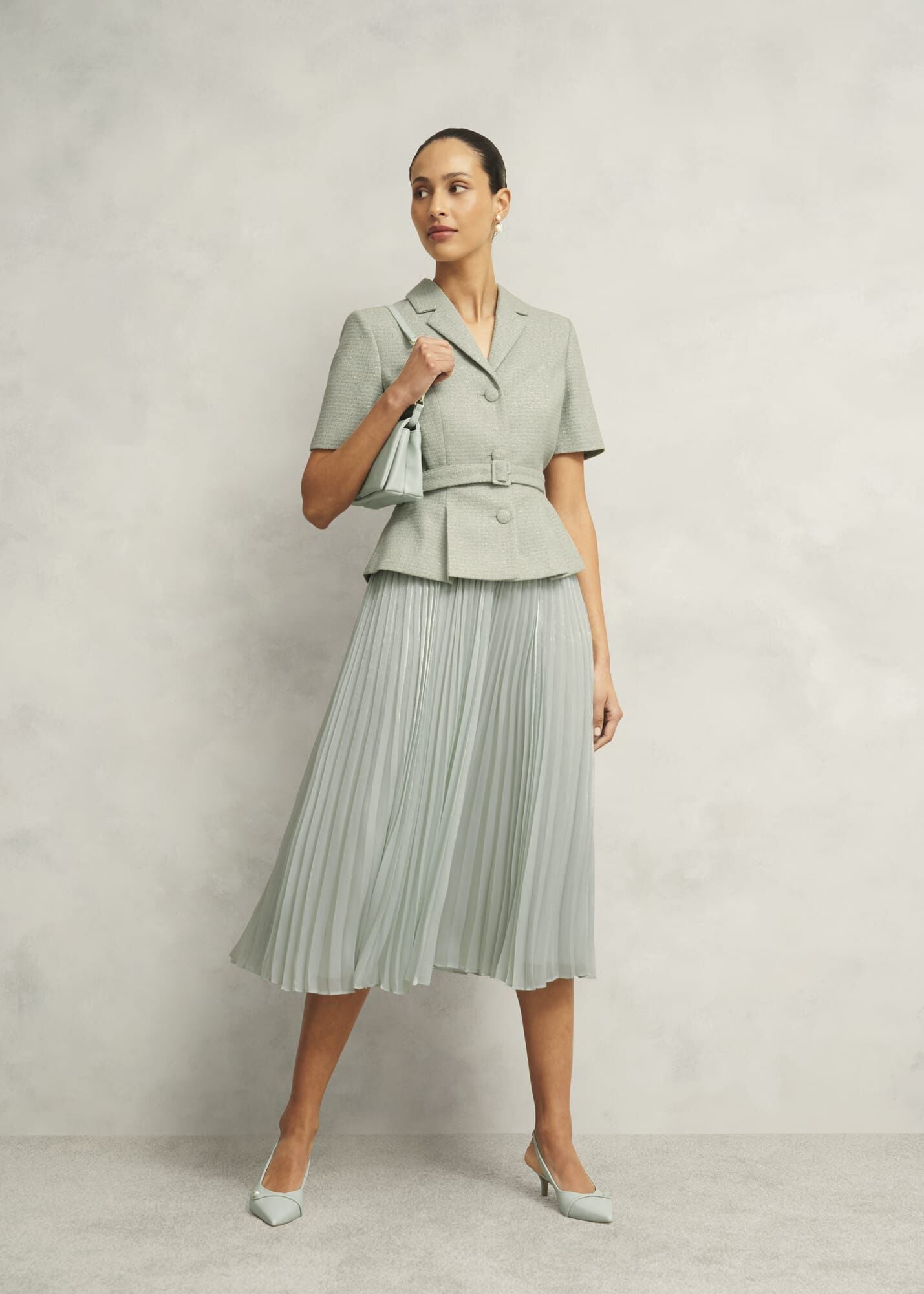 Alexandra Pleated Dress