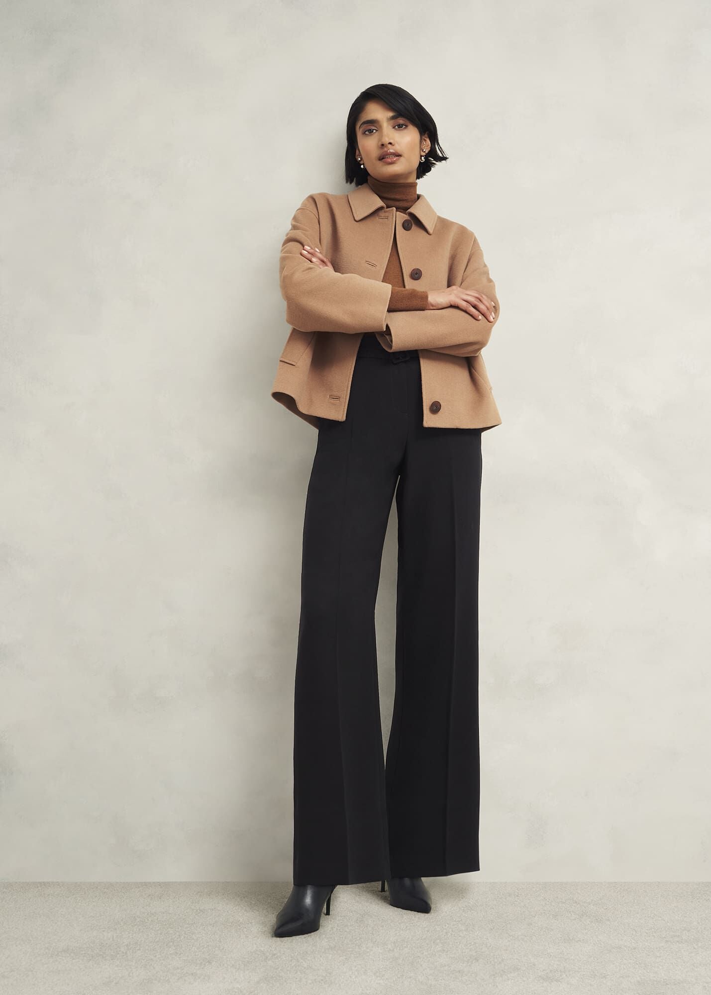 Petite Drew Wide Trousers