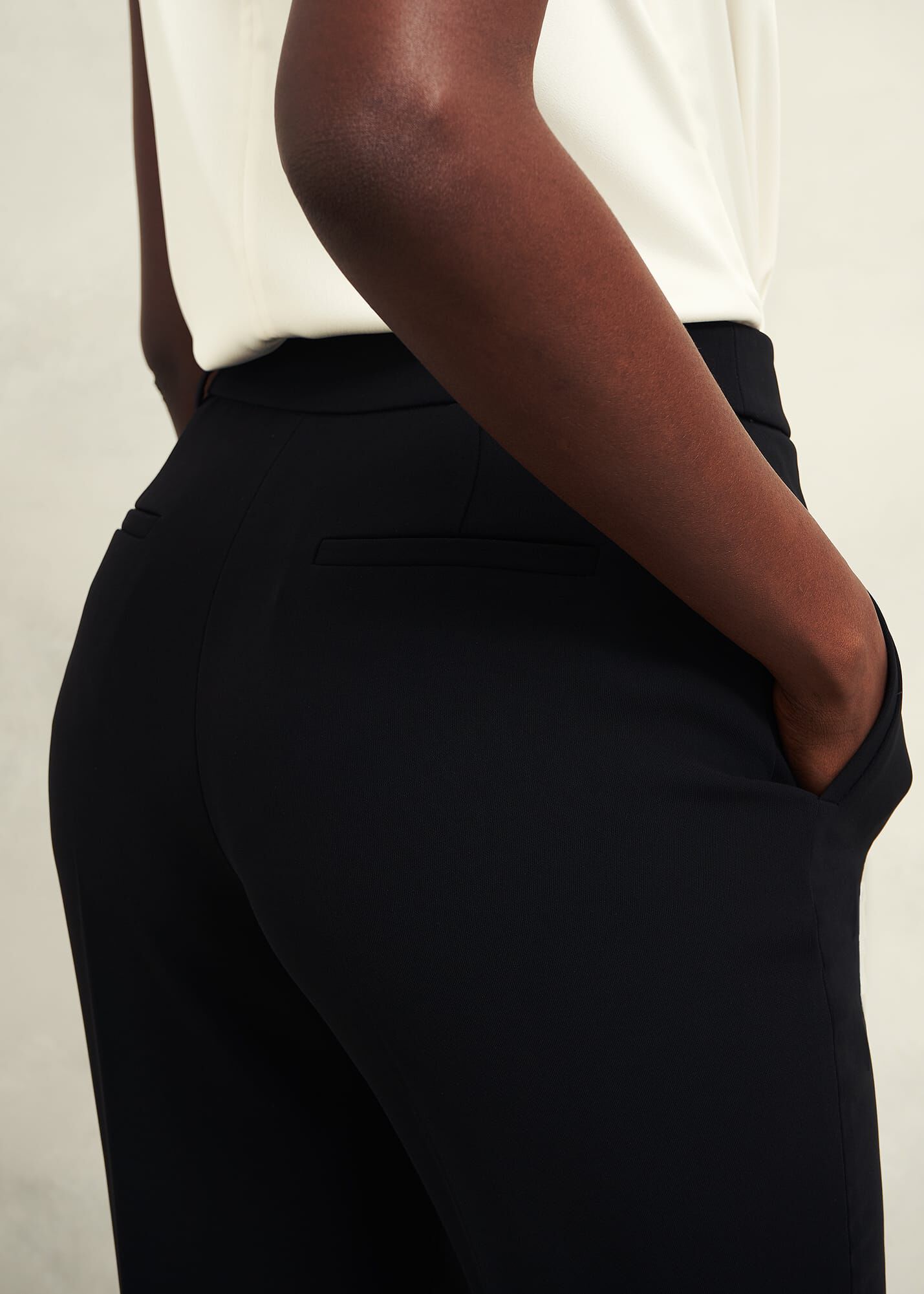 Petite Maya Straight Trousers
