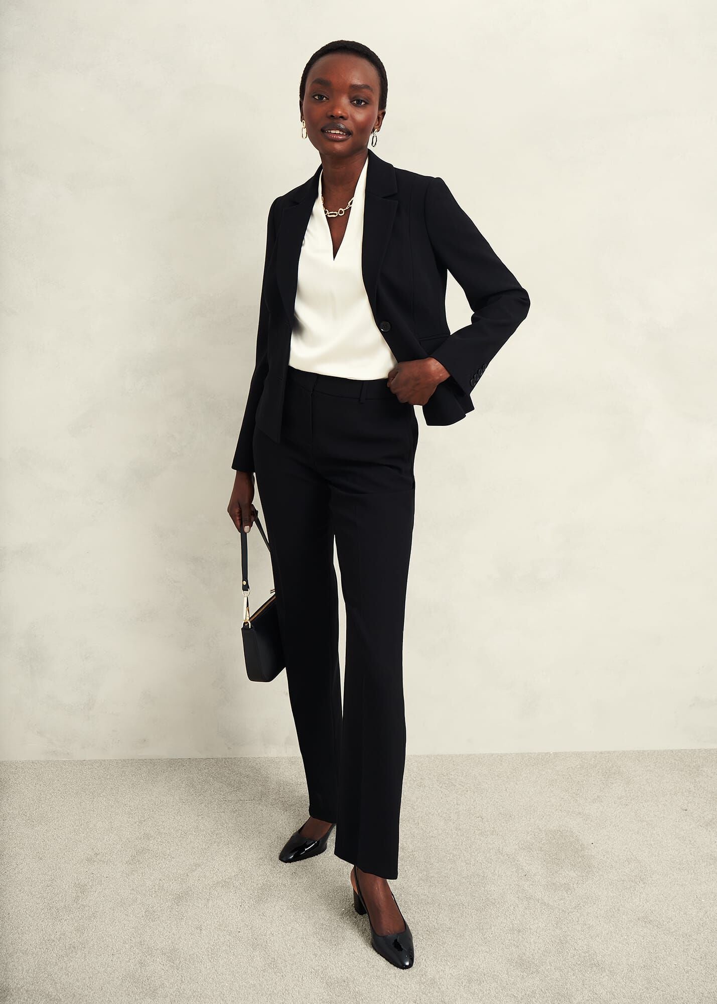 Petite Maya Straight Trousers