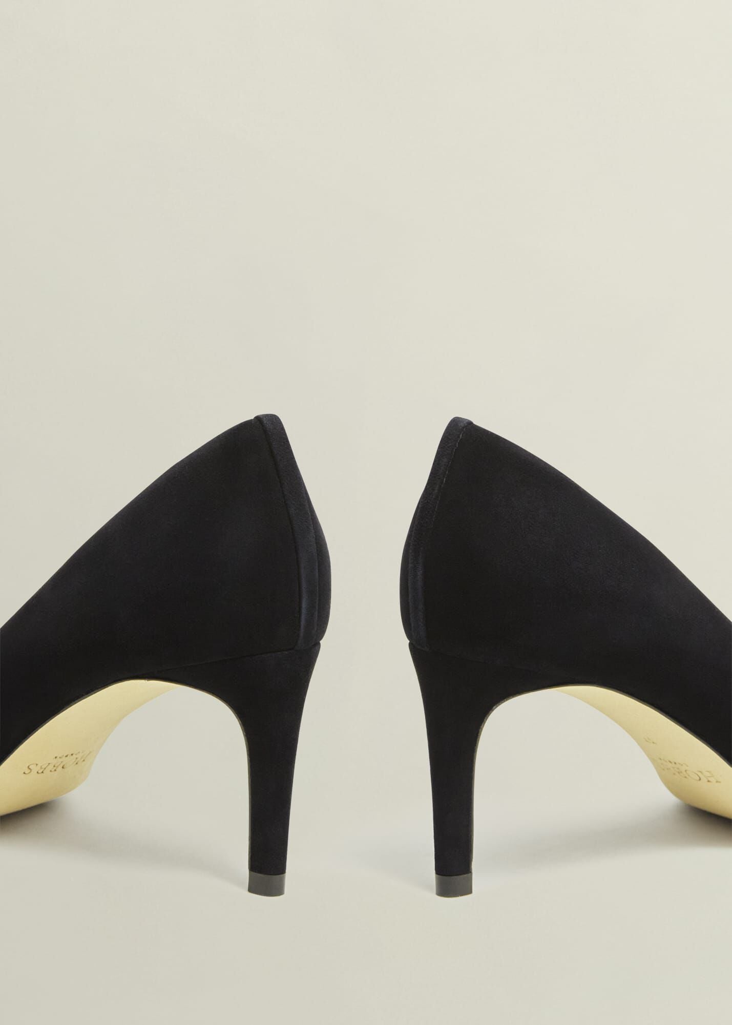 Leila Suede Court Shoes