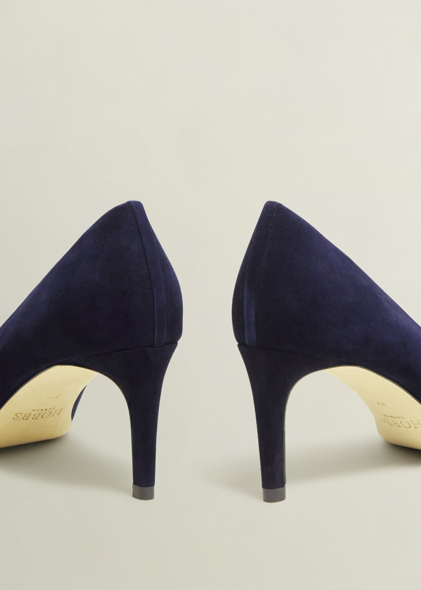 Leila Suede Court Shoes