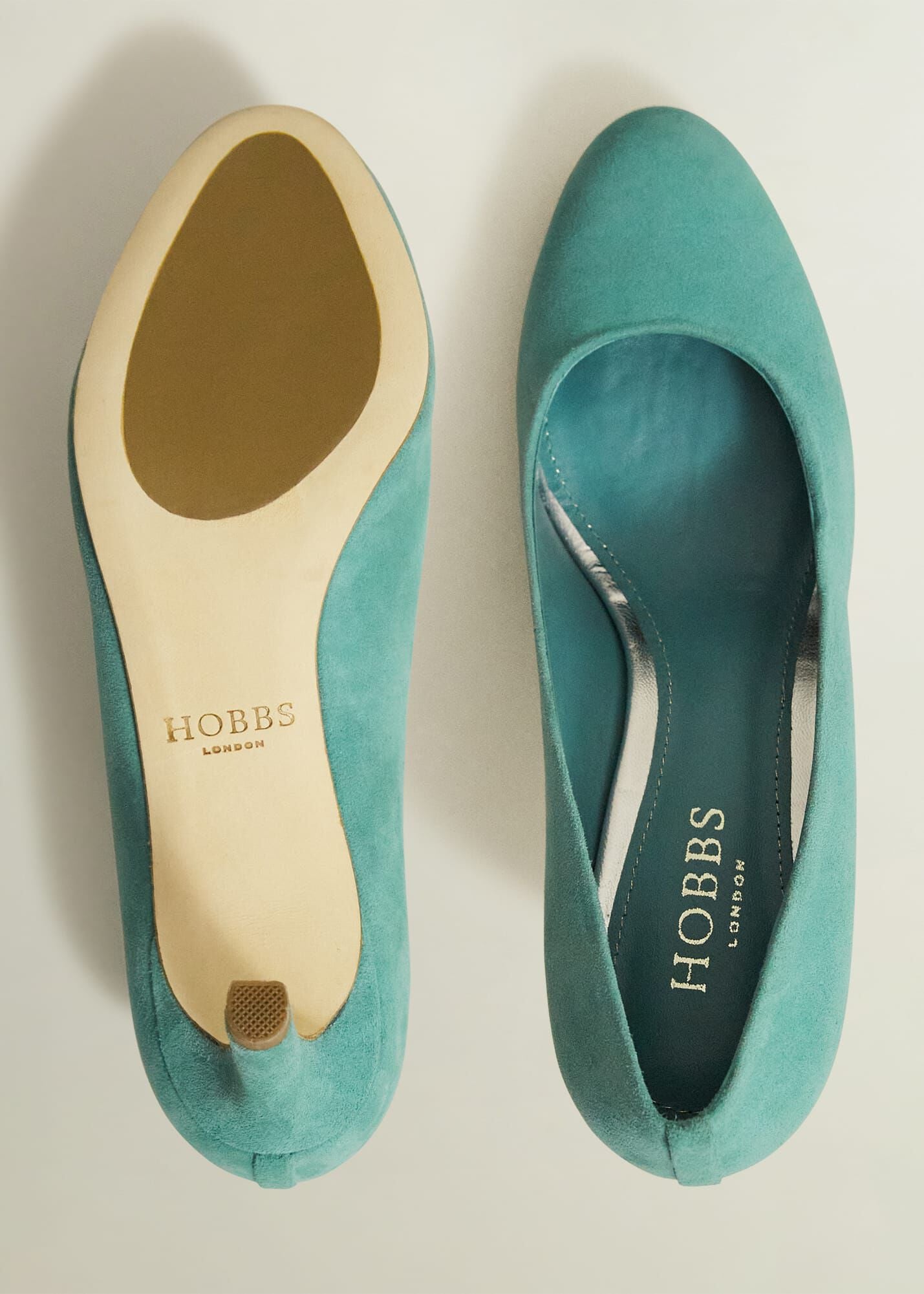 Lizzie Suede Court Shoes