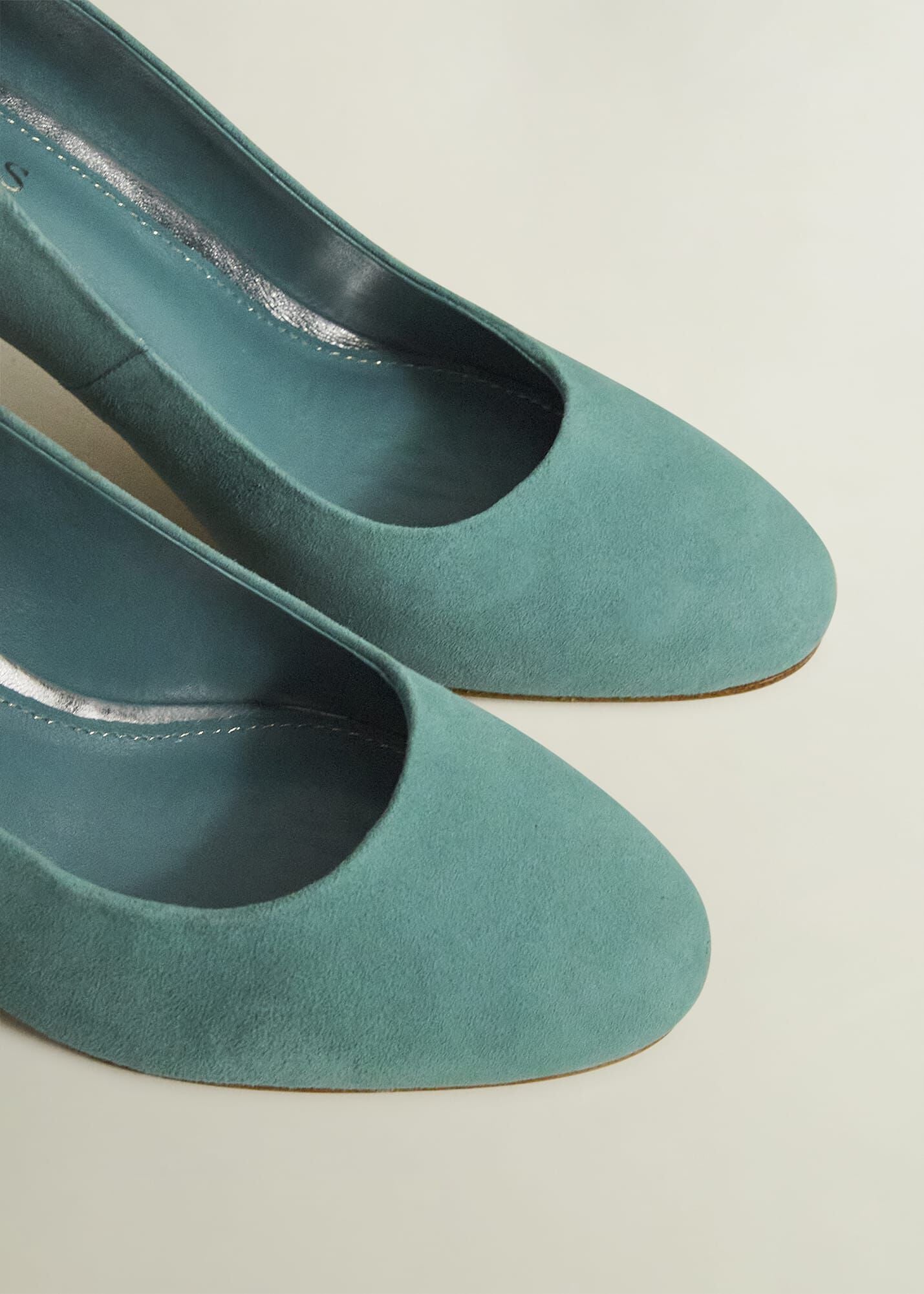 Lizzie Suede Court Shoes