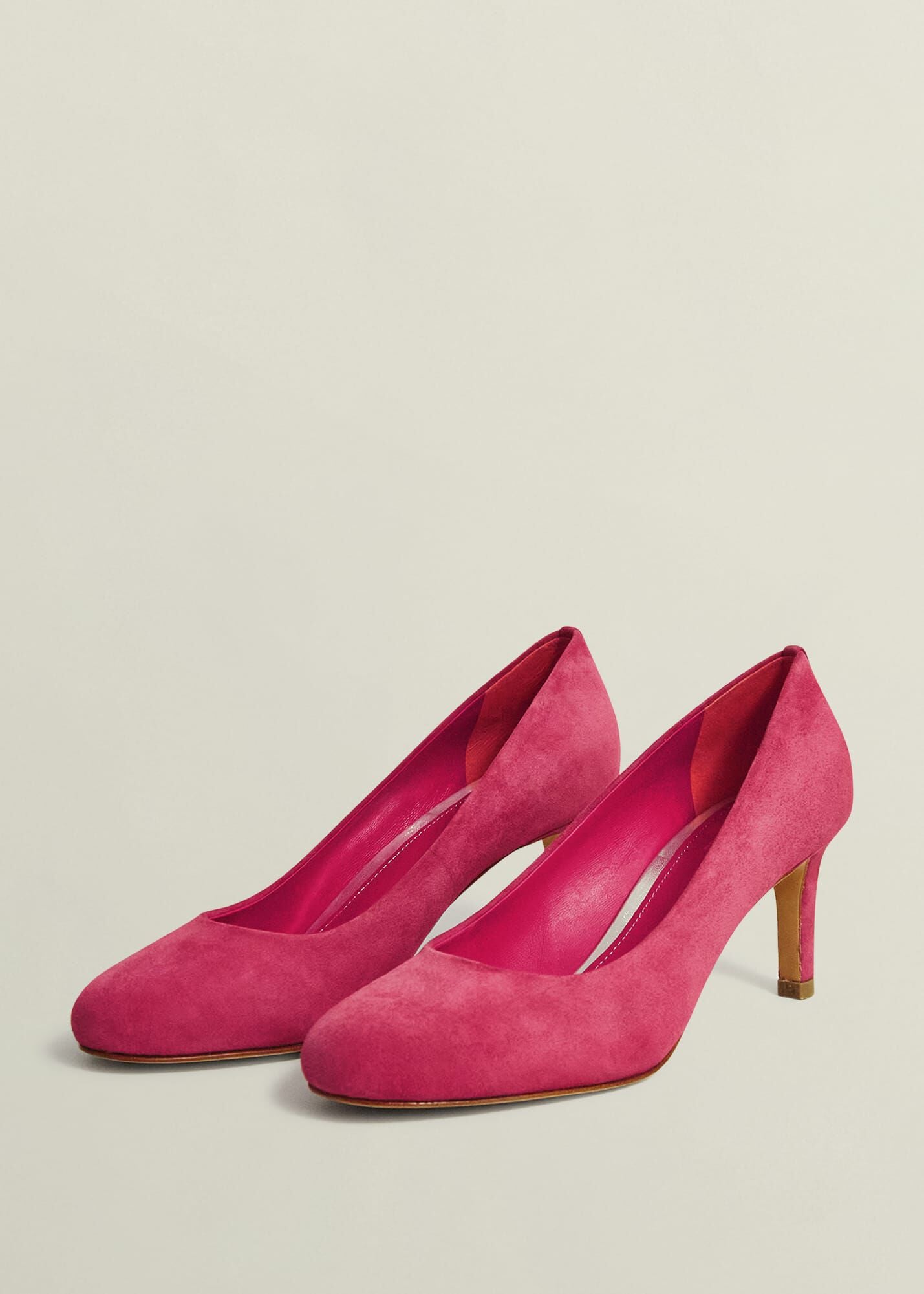Lizzie Suede Court Shoes