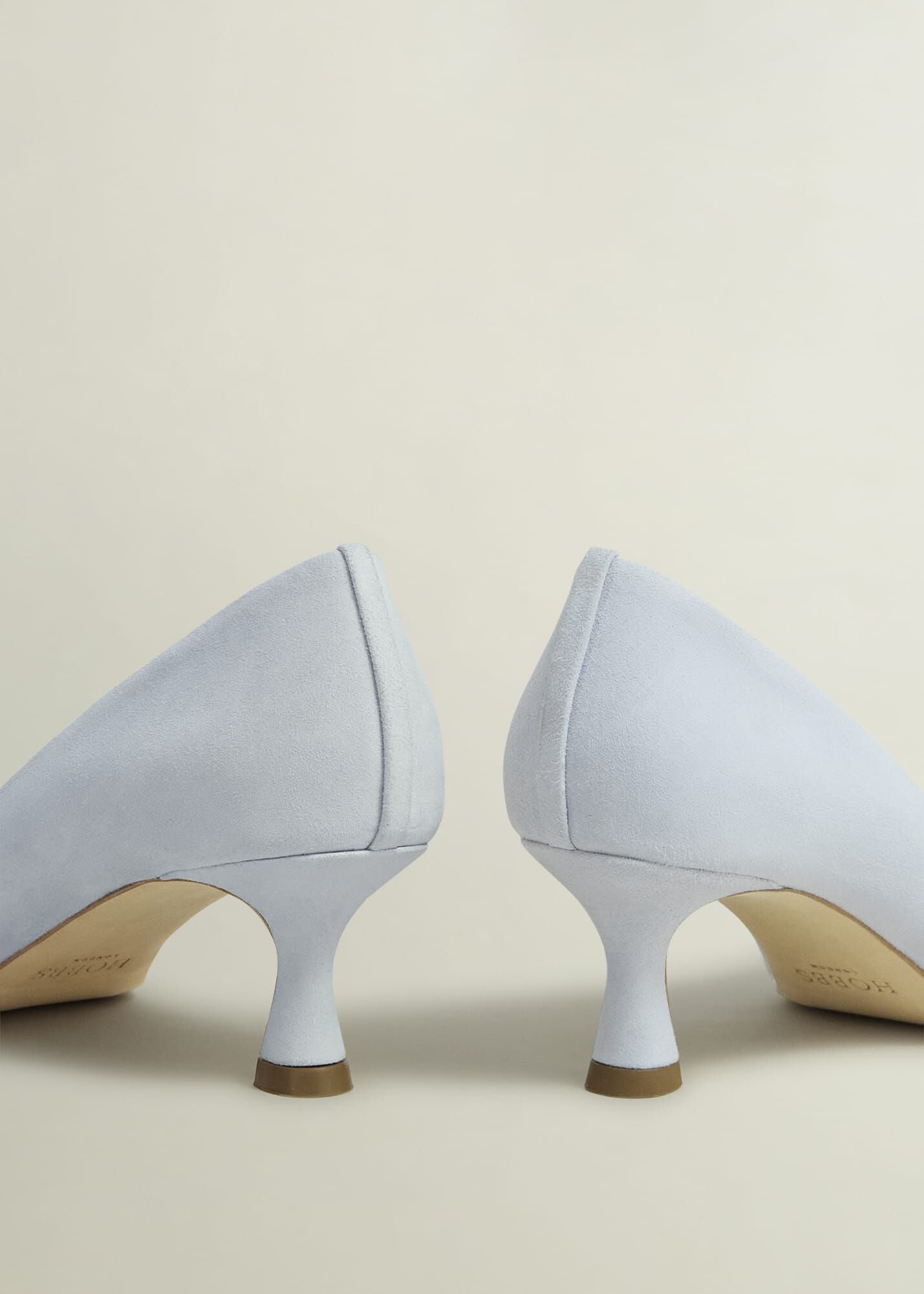 Esther Suede Court Shoes
