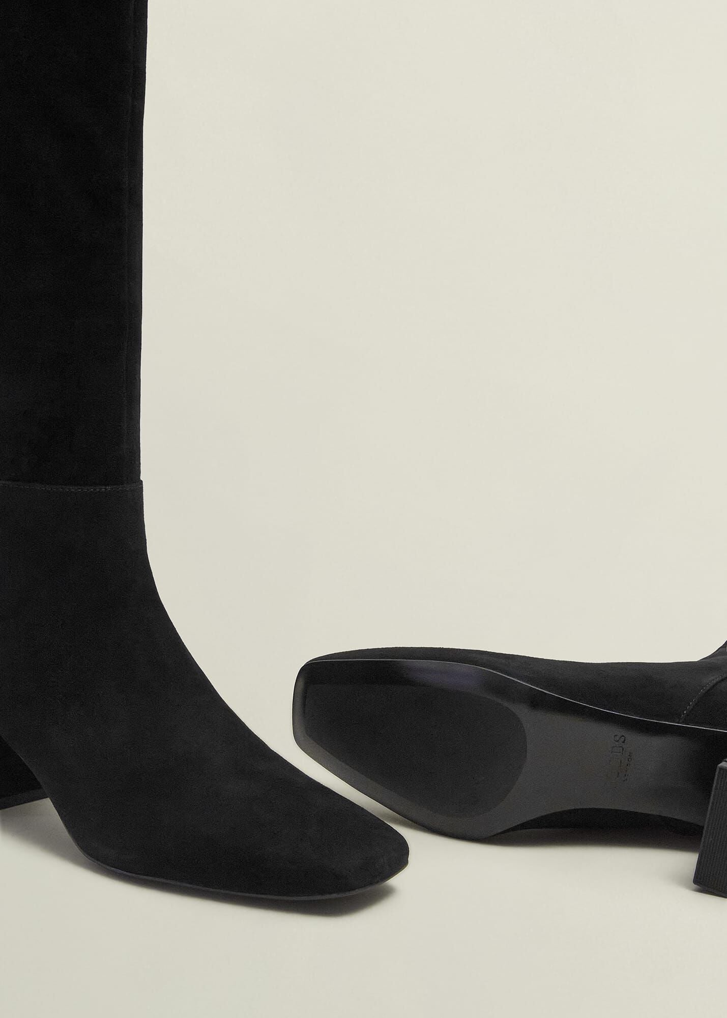 Betsy Suede Knee Boots