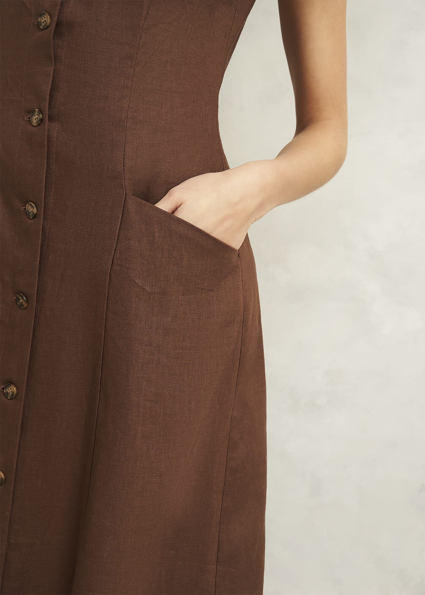 Carmen Linen Dress