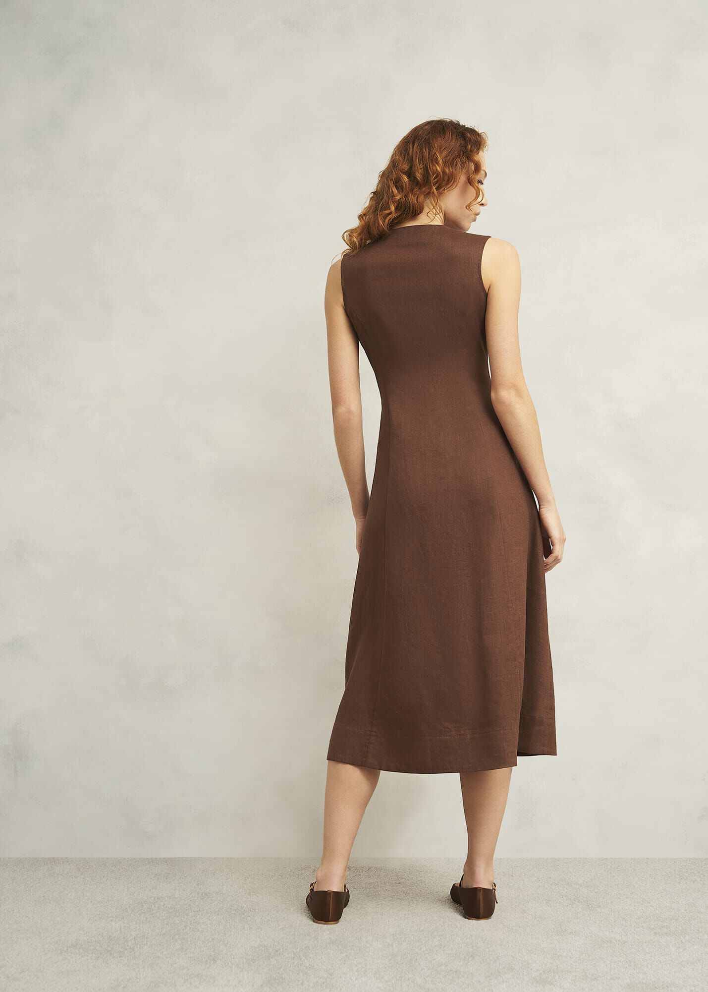 Carmen Linen Dress