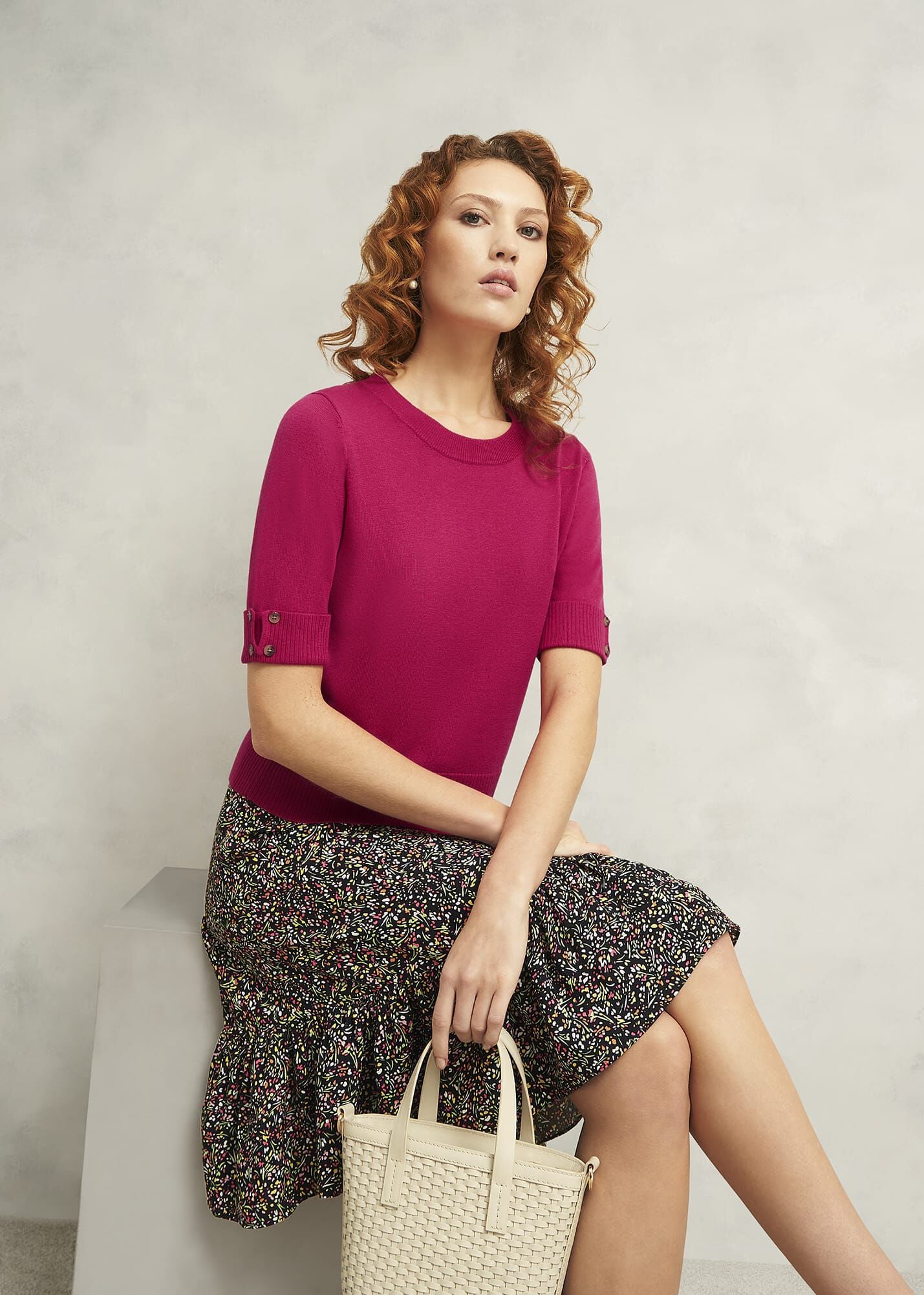 Leanne Knitted Top With Wool