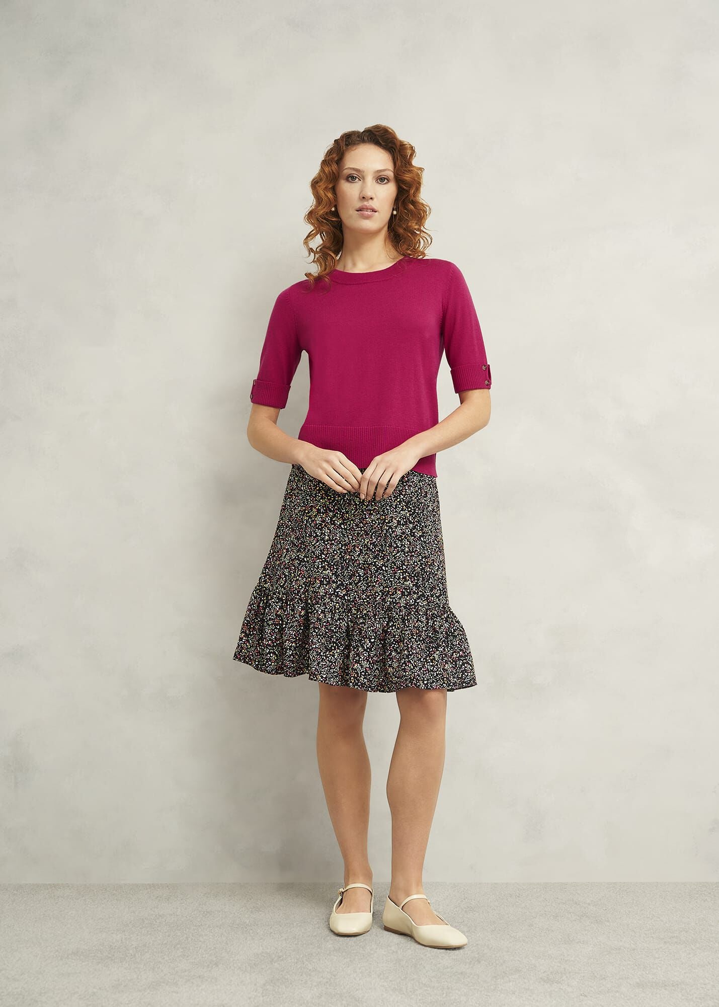 Leanne Knitted Top With Wool